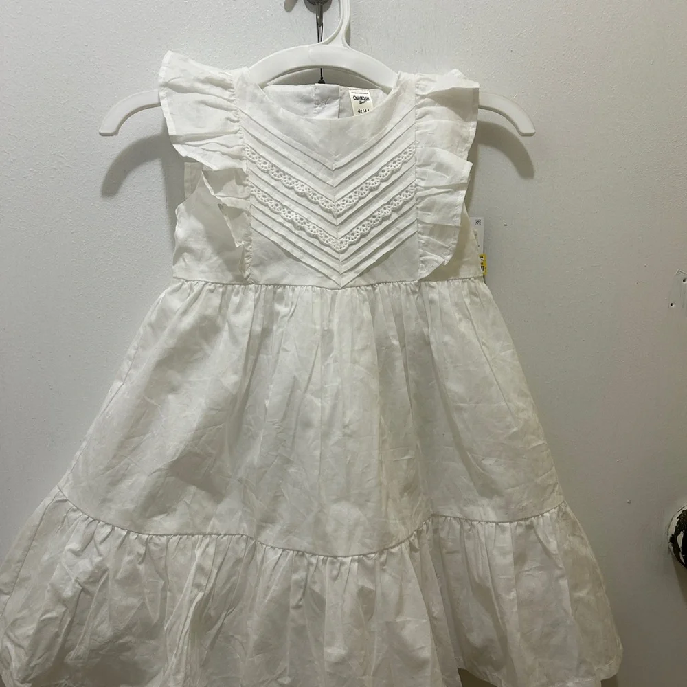 OshKosh B'gosh Elegant White Dress
